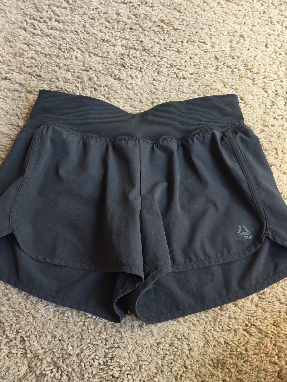 Reebok Black Women's Athletic Running Shorts